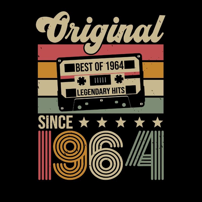 Vintage Geburtstag Original Geschenkidee 1964