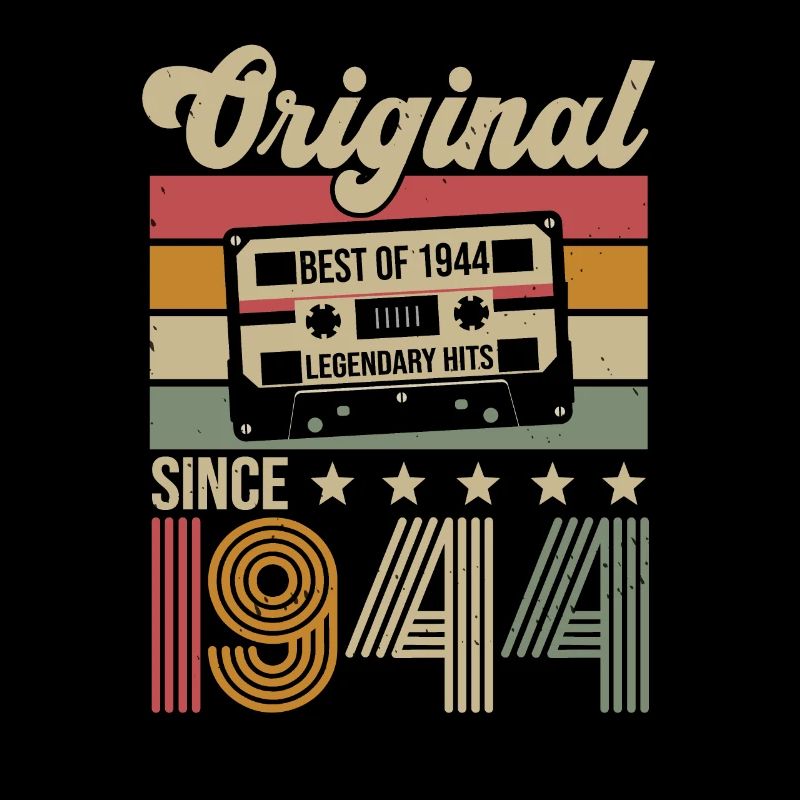 Vintage Geburtstag Original Geschenkidee 1944