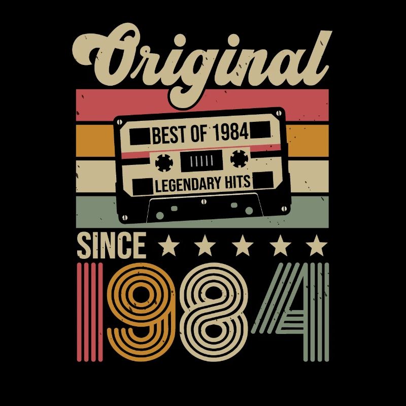 Vintage Geburtstag Original Geschenkidee 1984