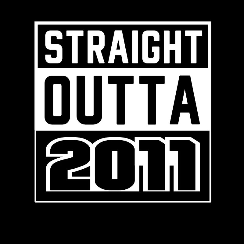 Straight Outta 2011 Anniversaire 2011 Naissance 2011