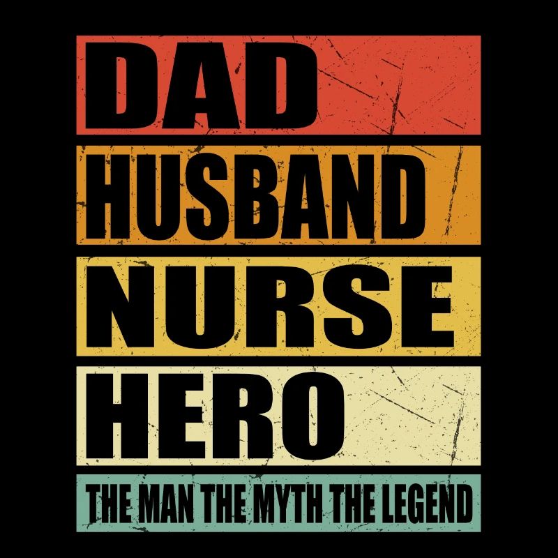 Vater Ehemann Krankenschwester Held