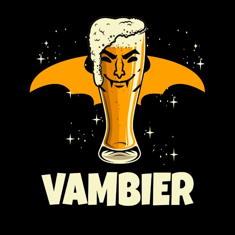 Halloween Horror Vambier Bier Humor Geschenk