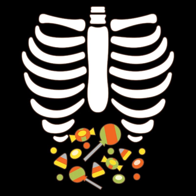 Spooky Scary Ribs Bonbons Halloween Süßes oder Saures