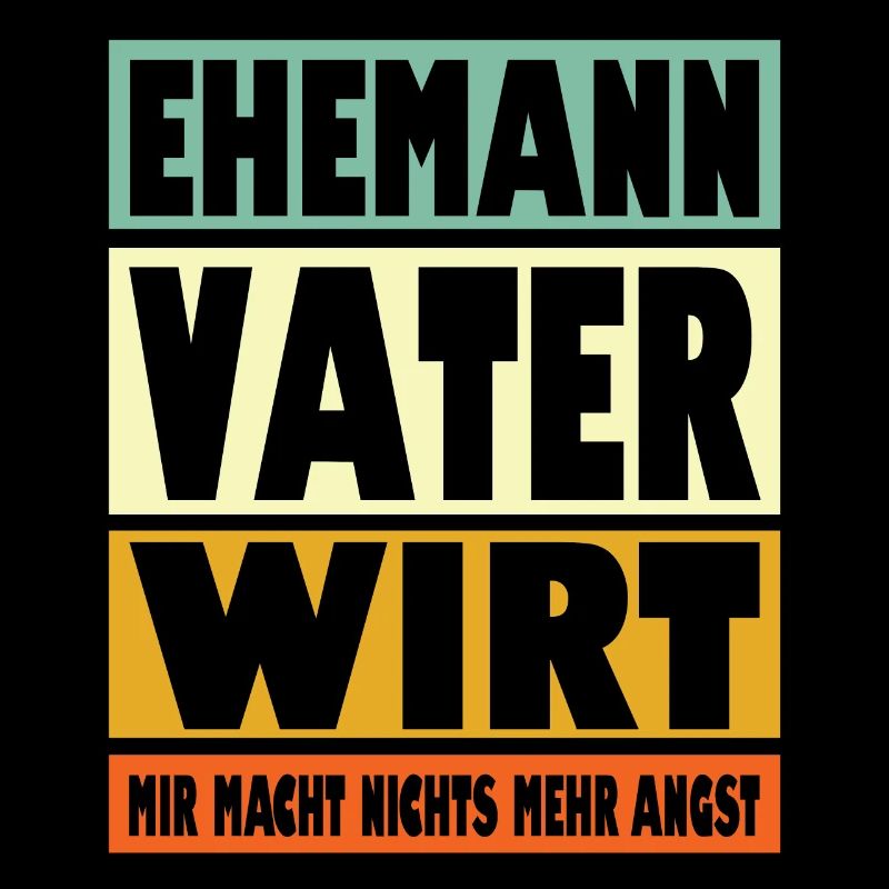 Wirt Vater Ehemann Held