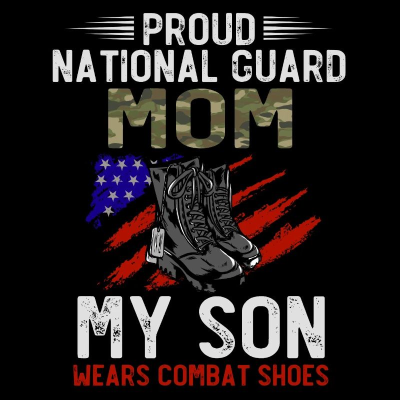 Stolze Nationalgarde Mutter