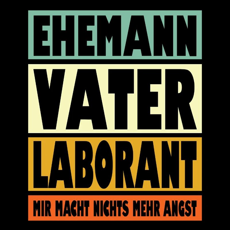 Laborant Vater Ehemann Held