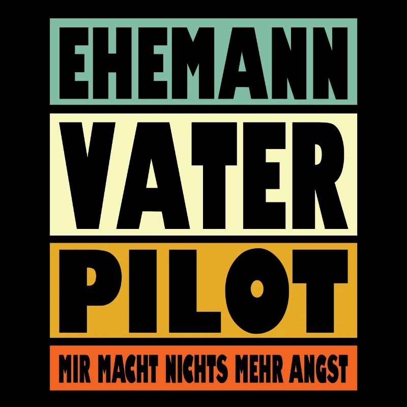 Pilot Vater Ehemann Held