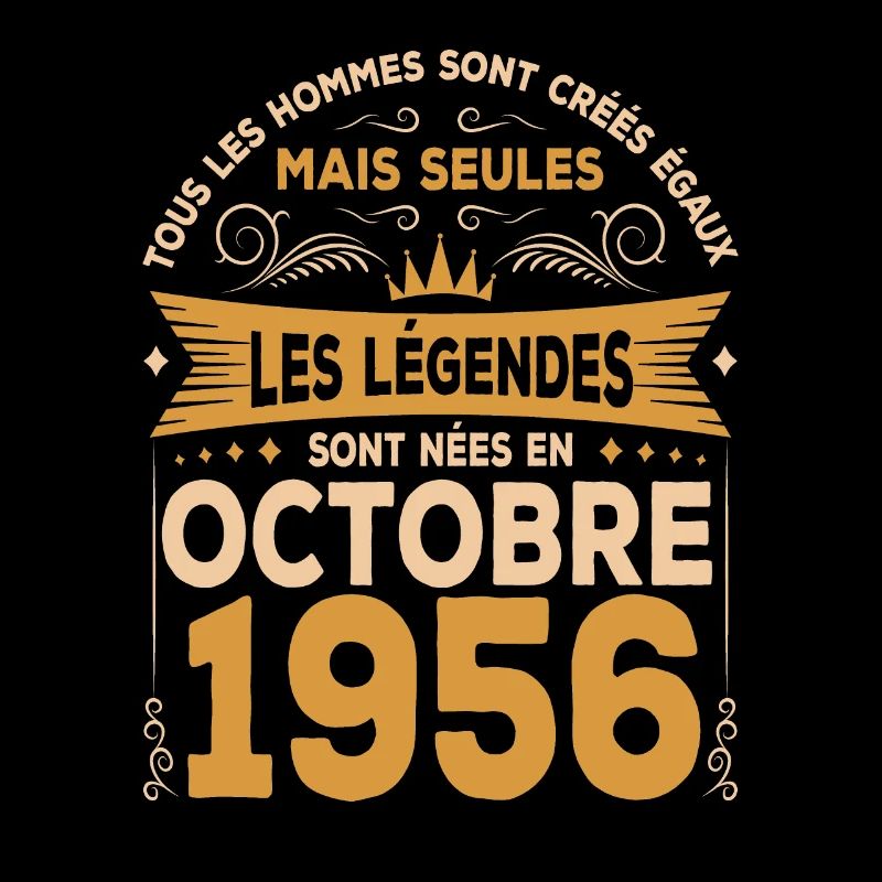Legends Were Born In October 1956