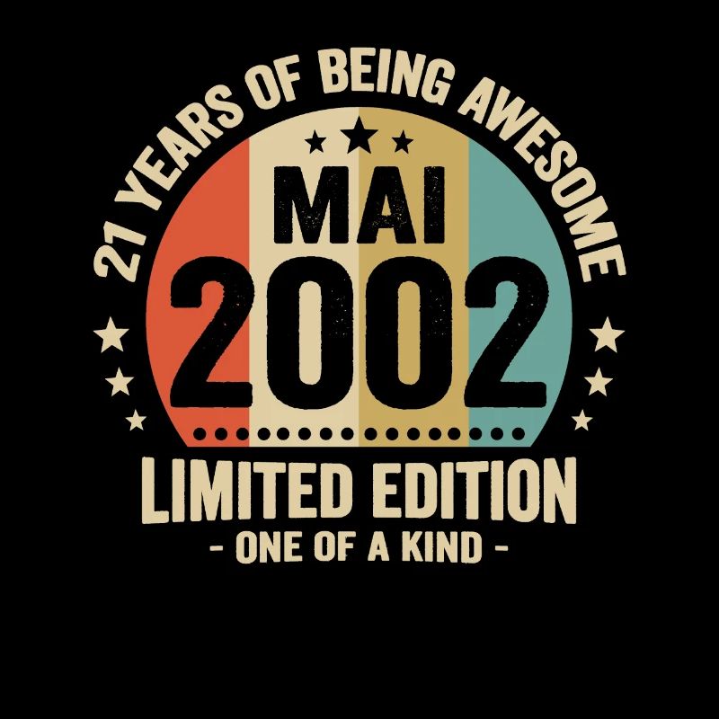 May 2002 21 Years Anniversary Vintage Gift Idea