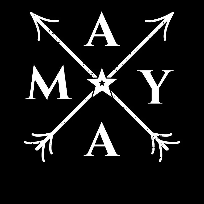 maya X- Form Motiv maya Geschenk