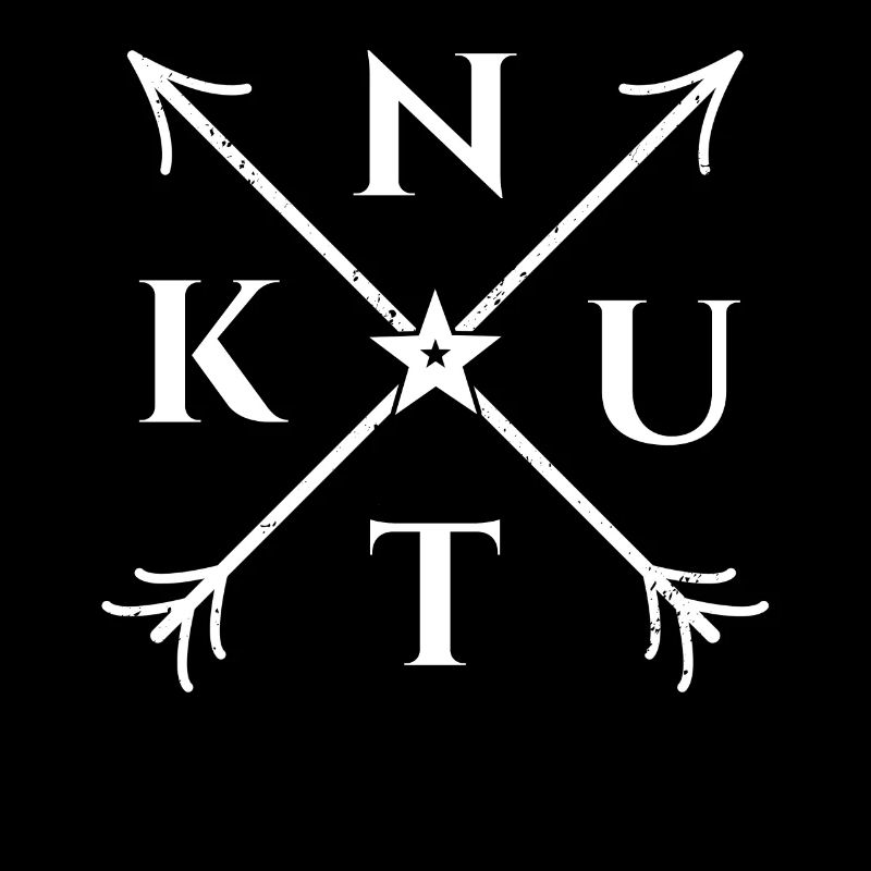 Knut X- Form Motiv Knut Geschenk