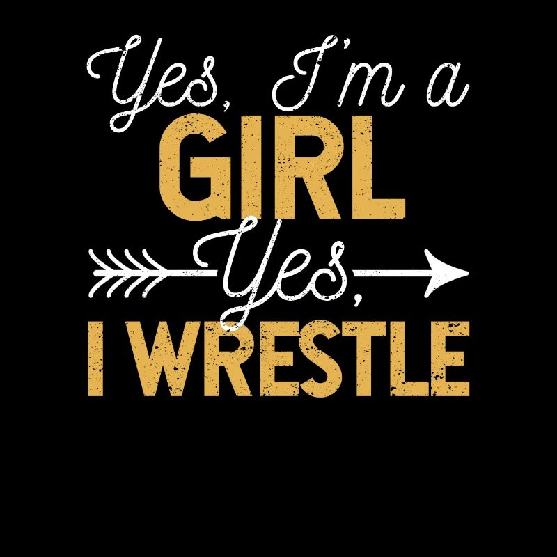 Ja, ich bin ein Mädchen Wrestle Lustig Wrestling