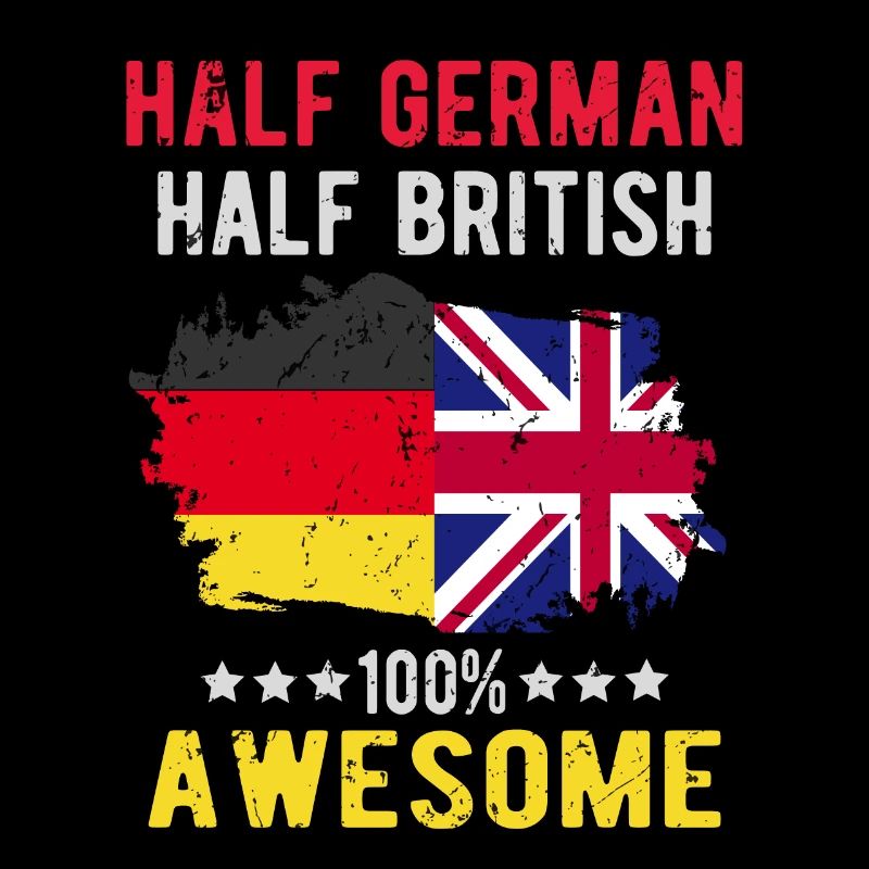 Half German Half British