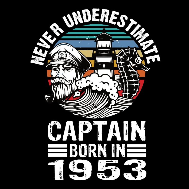 Never Underestimate Captain né en 1953