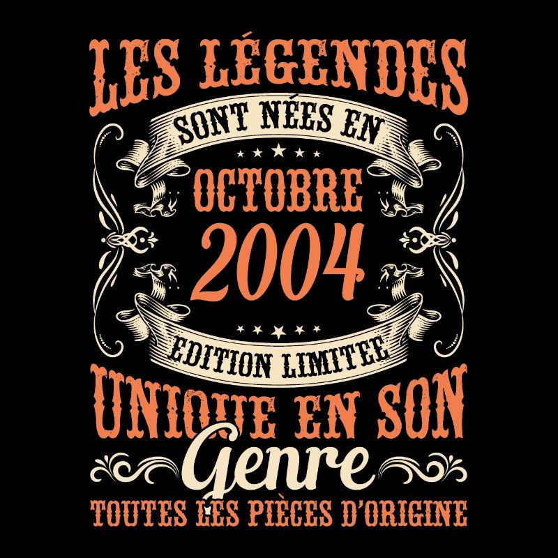 Les Légendes Sont Nées En Octobre 2004 Cadeau