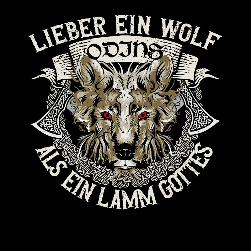 Lieber ein wolf Odins als ein lamm Gottes