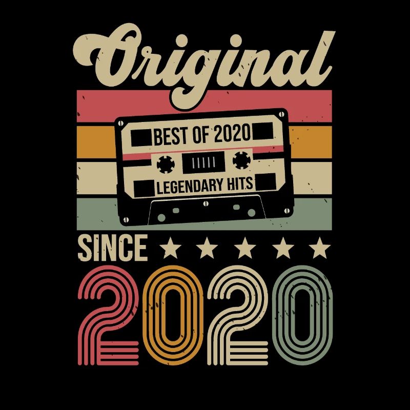 Vintage Geburtstag Original Geschenkidee 2020