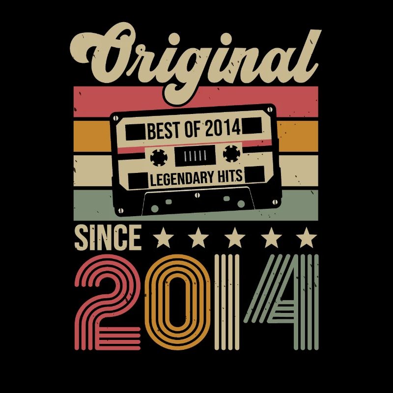 Vintage Geburtstag Original Geschenkidee 2014