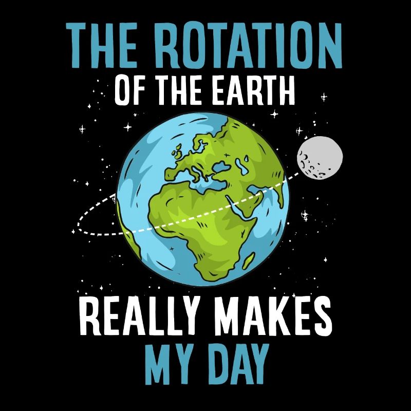 Earth rotation, really makes my day