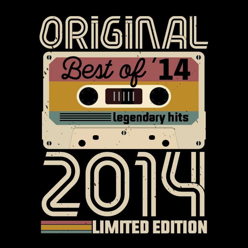 Vintage Geburtstag Original Geschenkidee 2014