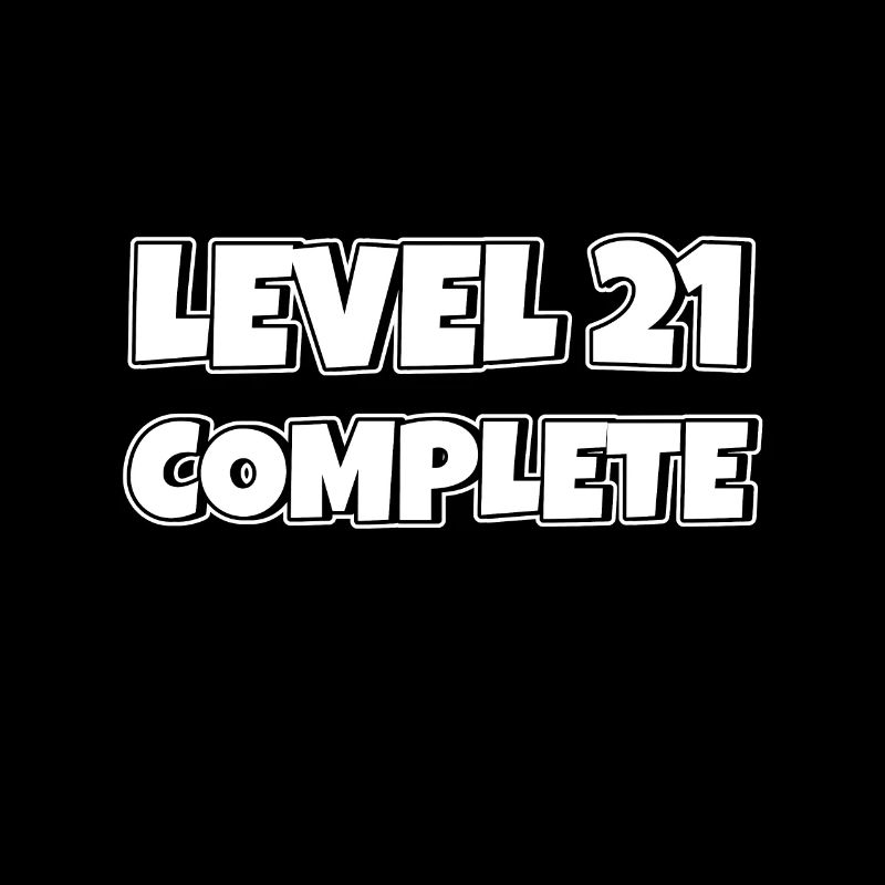 Level 21 Complete Birthday Gift 21 Years