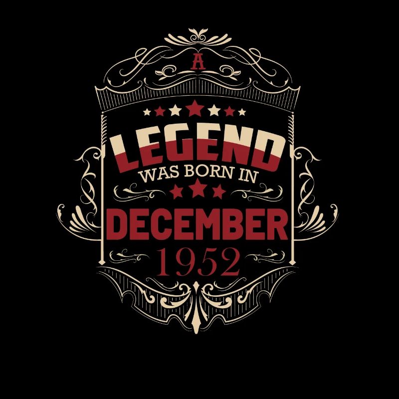 A legend was born in December 1952 70