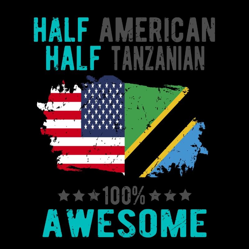 Half American Half Tanzanian