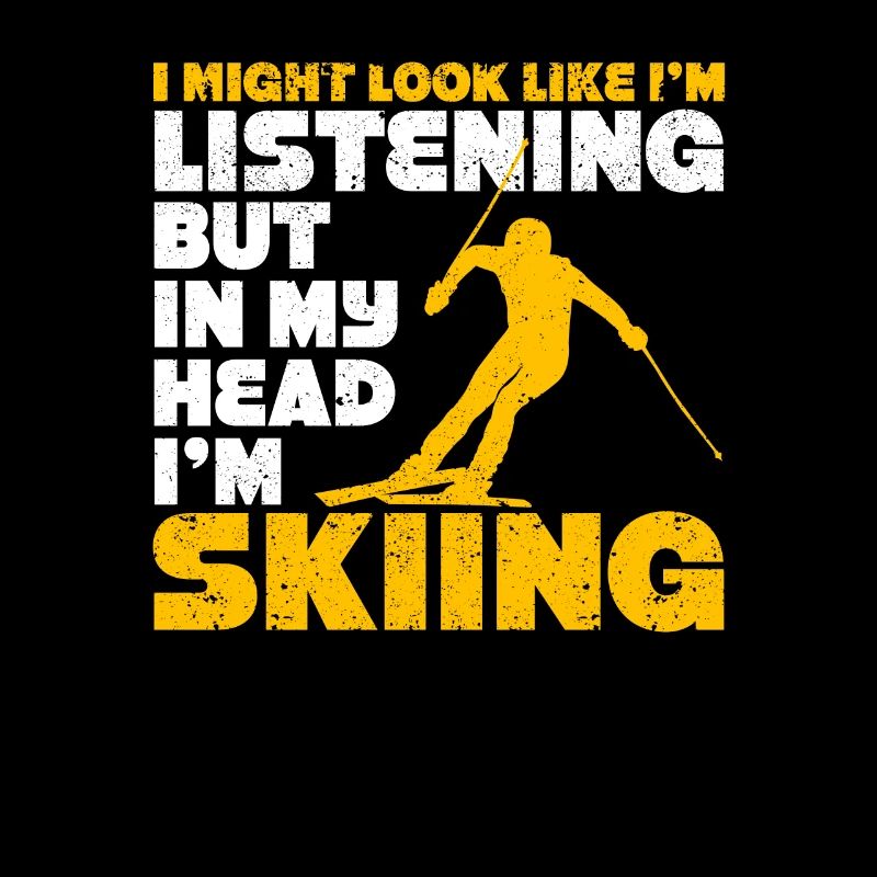 J’ai peut-être l’air d’écouter Ski Funny Ski