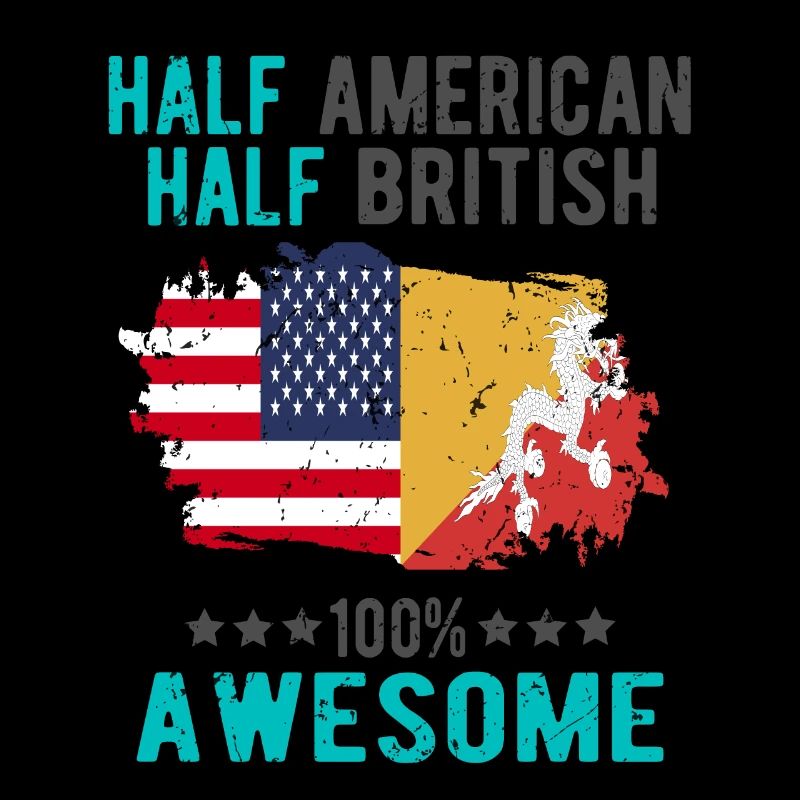 Half American Half British