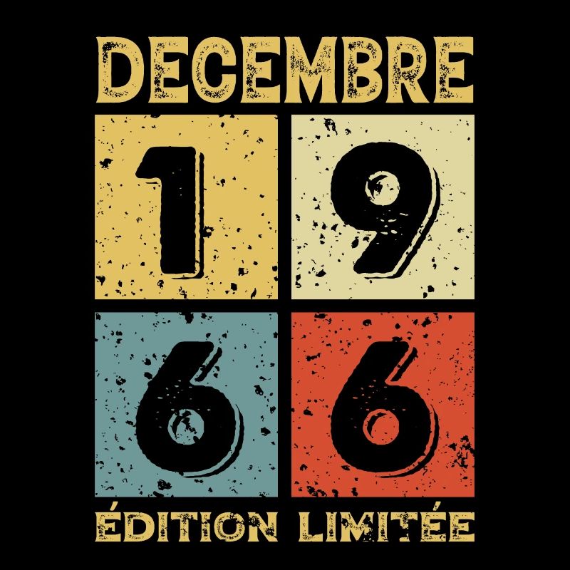 Anniversaire Vintage Idée Cadeau Décembre 1966