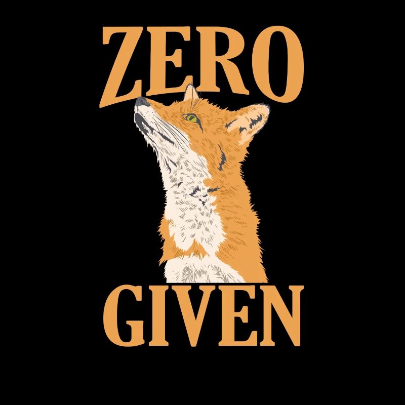 Zero given fox wilderness animal fox