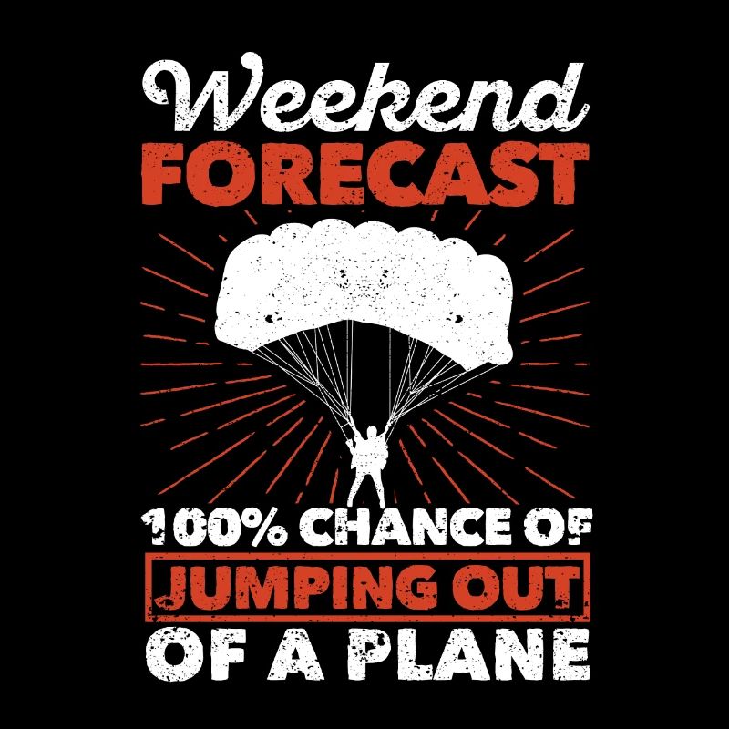 Wochenendvorhersage 100% Chance, aus einem