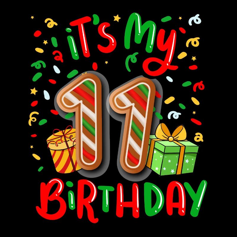 C’est mon cadeau de Noël 11e anniversaire 11.
