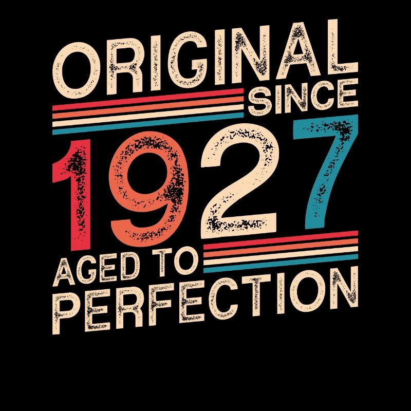 Vintage Geburtstag Original Geschenkidee 1927