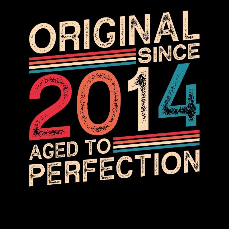 Original 2014 Geburtstag Vintage Geschenkidee