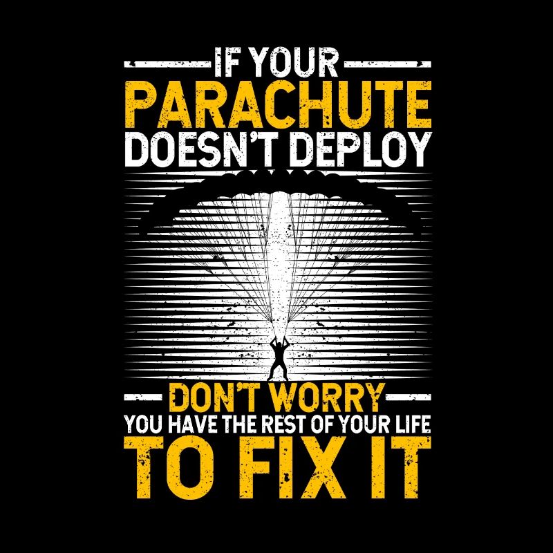 When your parachute won't open Fun