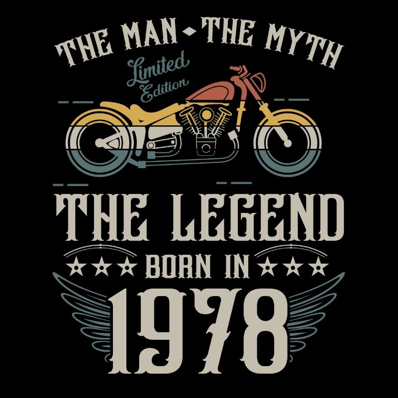 The man the myth the legend born in 1978 gift
