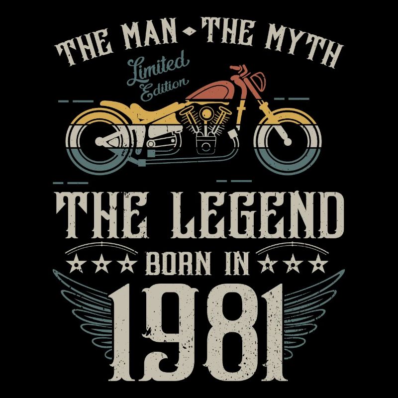 The man the myth the legend born in 1981 gift