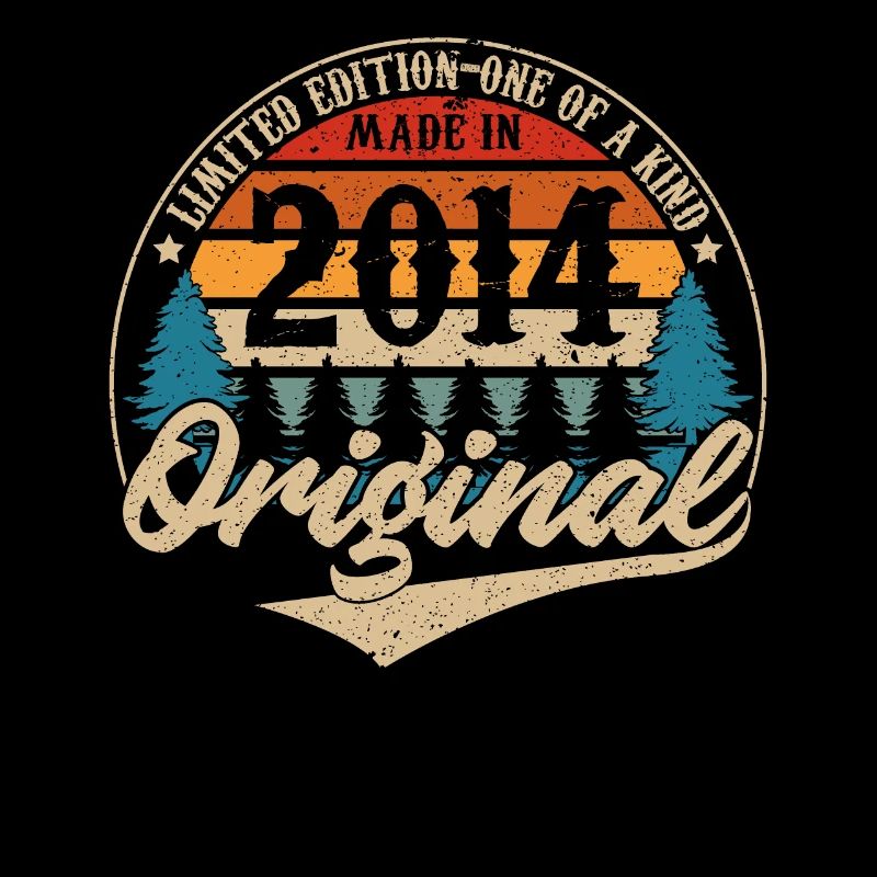 Original Vintage Geburtstag Geschenkidee 2014