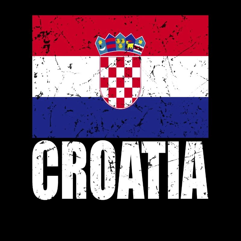 Drapeau de la Croatie