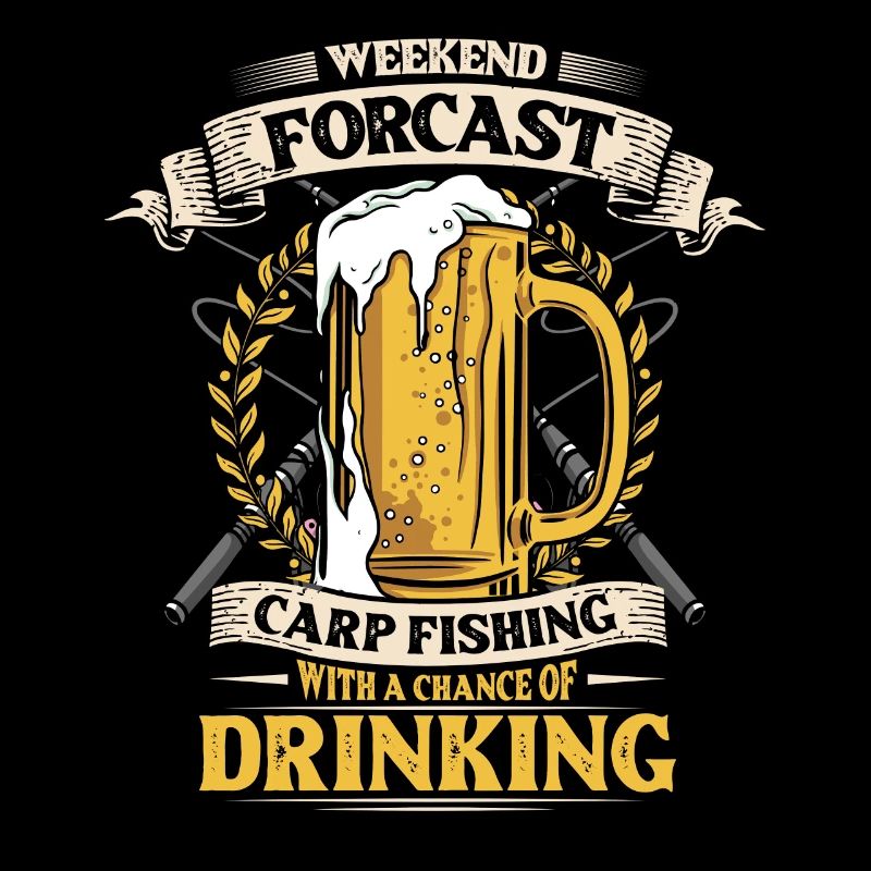 Pêche à la carpe et consommation d’alcool.