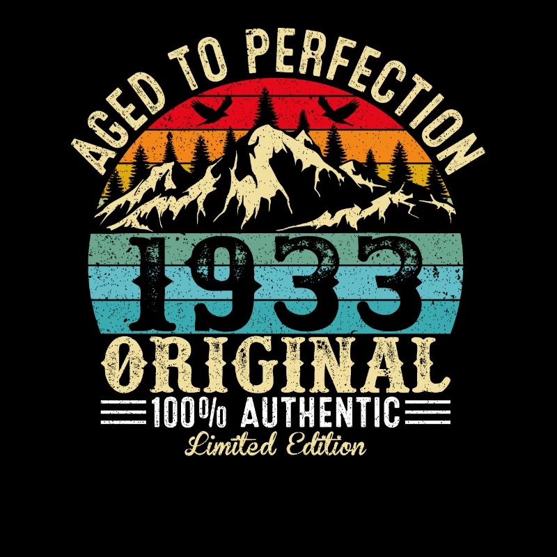 Aged to perfection 1933 original