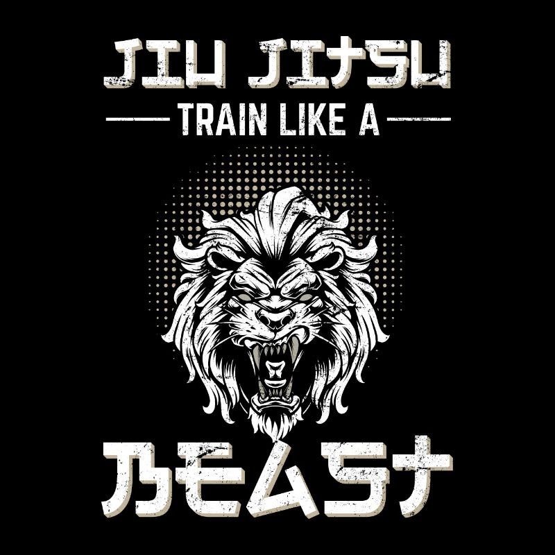 Train like a Beast Jiu Jitsu BJJ Grappling MMA Tra