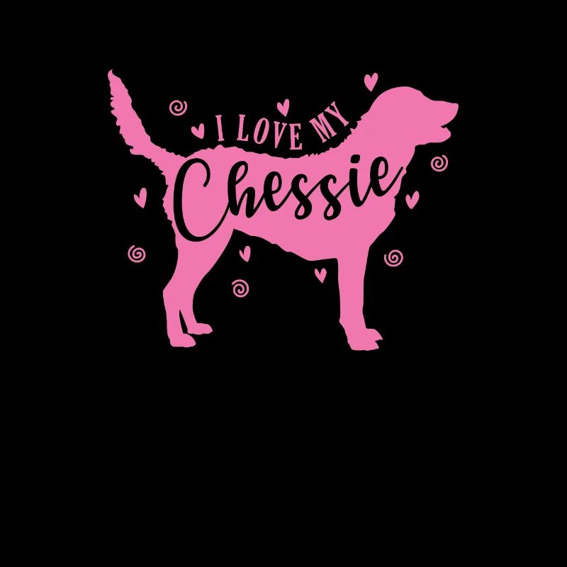 J’aime mon chien retriever de Chessie Chesapeake Bay