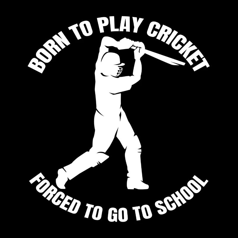 Équipe de cricket Slogan Cricket Cadeau Fan de cricket