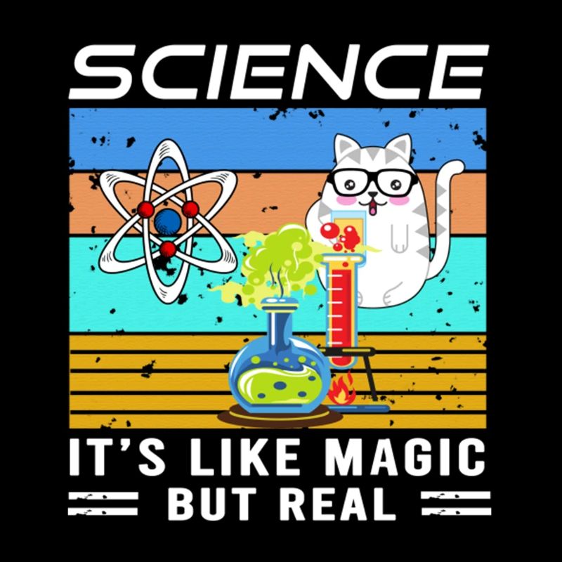 Science it s like magic but real funny cat science