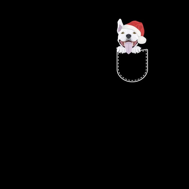 Bull Terrier Merry Christmas
