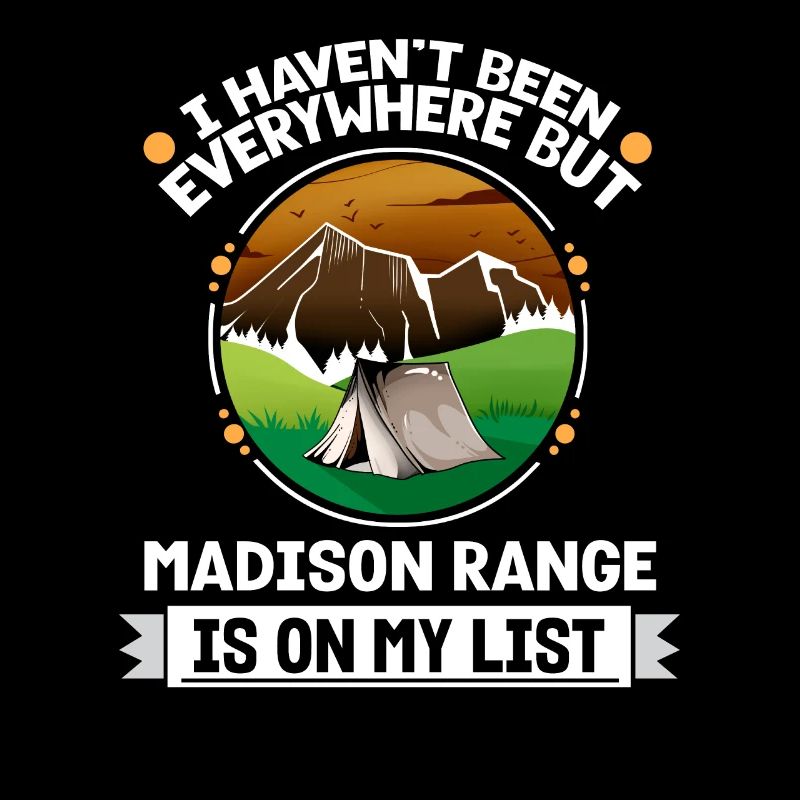 Madison Range est sur ma liste Randonner Camping Hiker