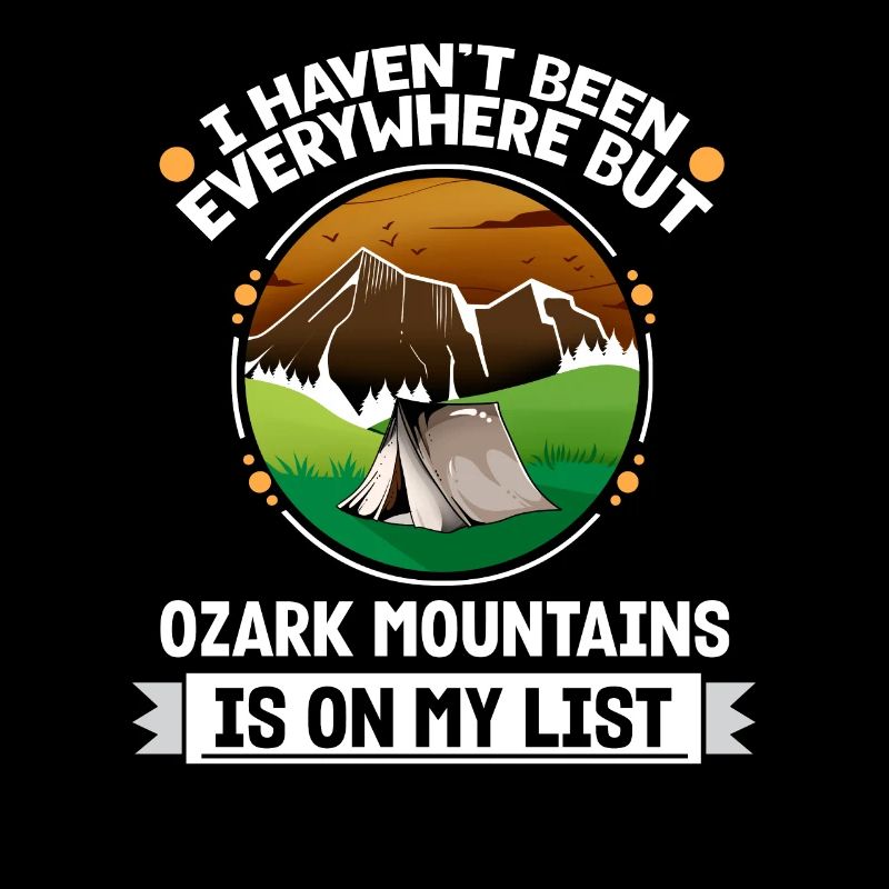 Les montagnes Ozark sont sur ma liste Camping de randonnée