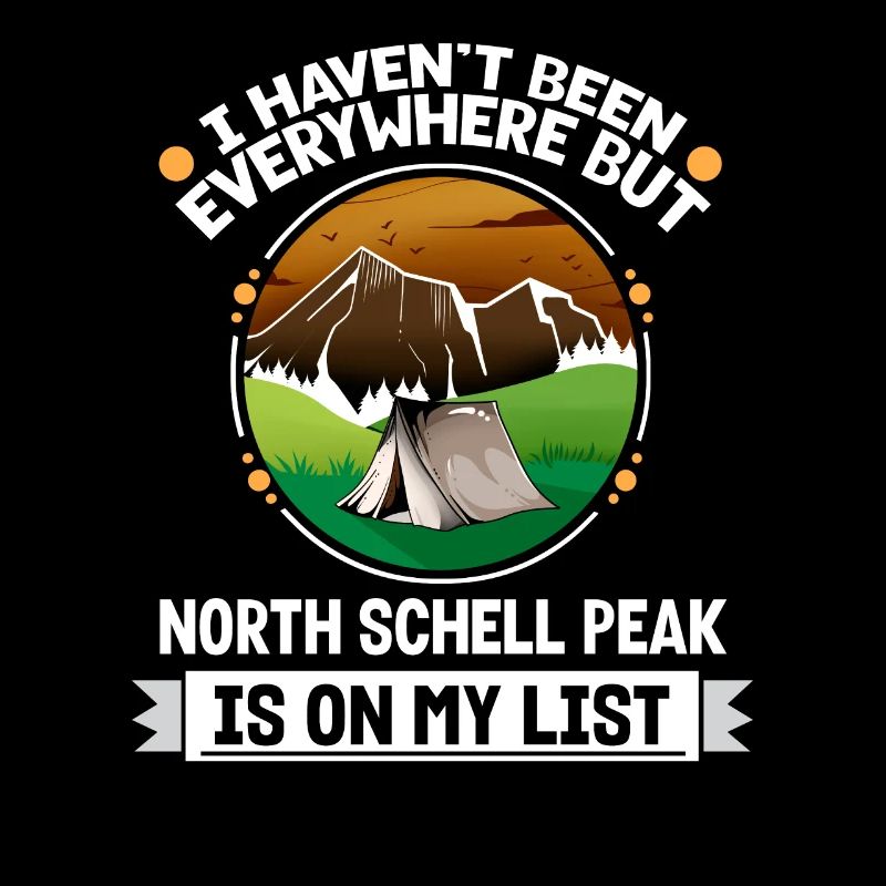 North Schell Peak est sur ma liste Camping de randonnée